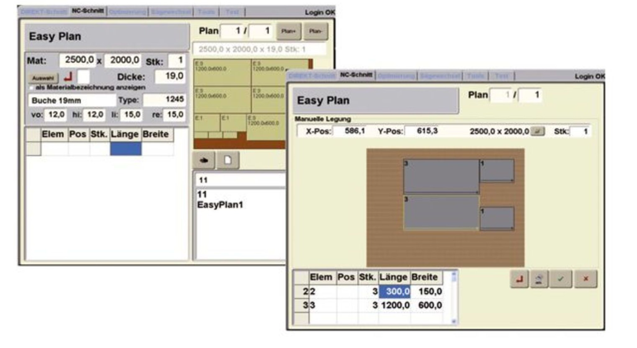 HolzHer Zentrex Serie